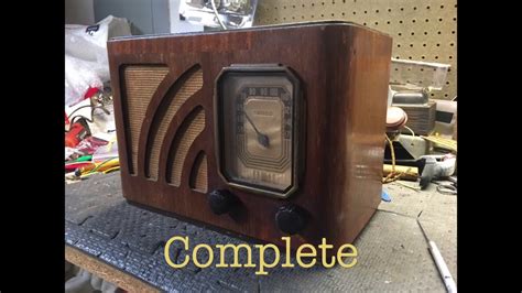 antique philco radio repair